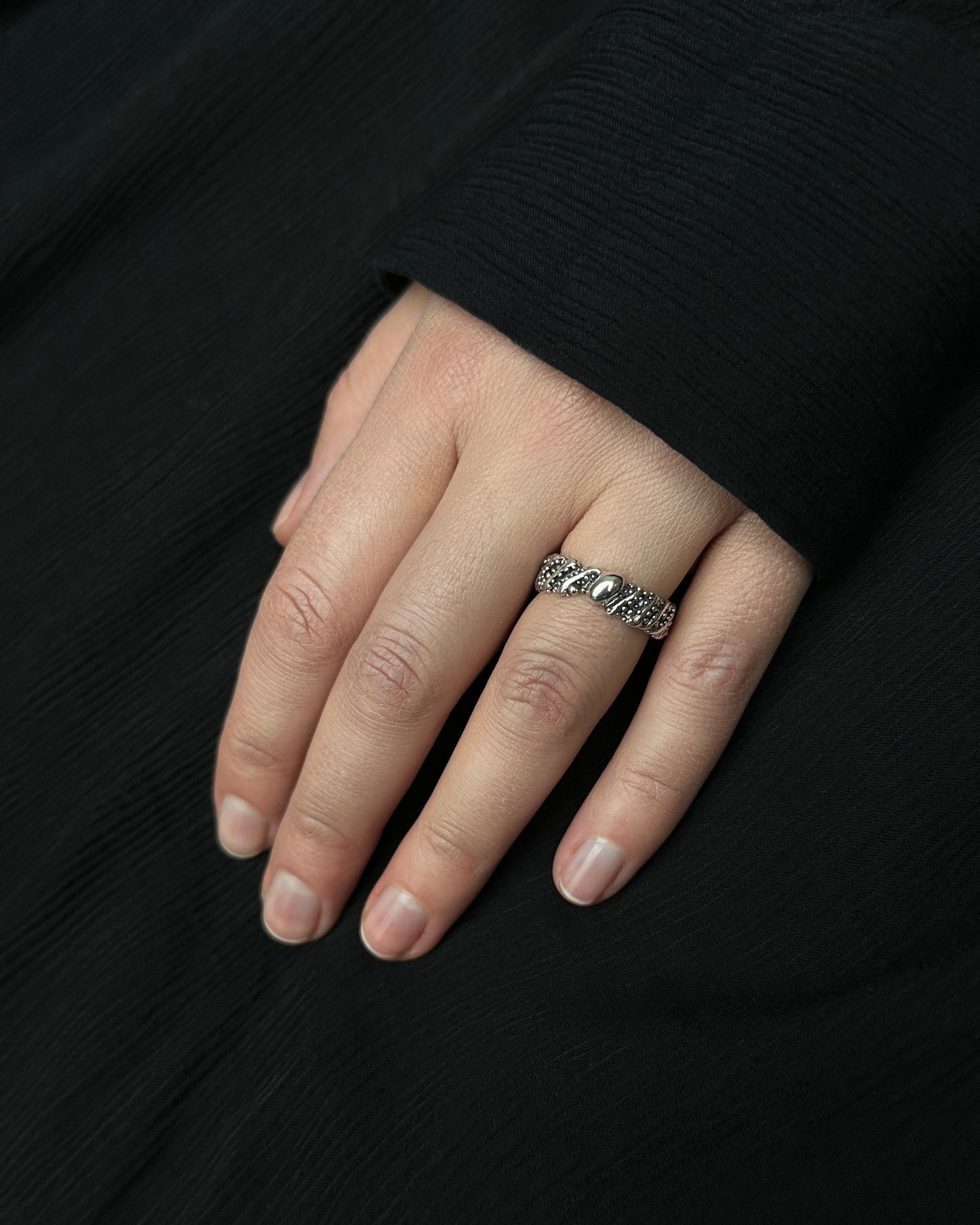 Sterling silver ring